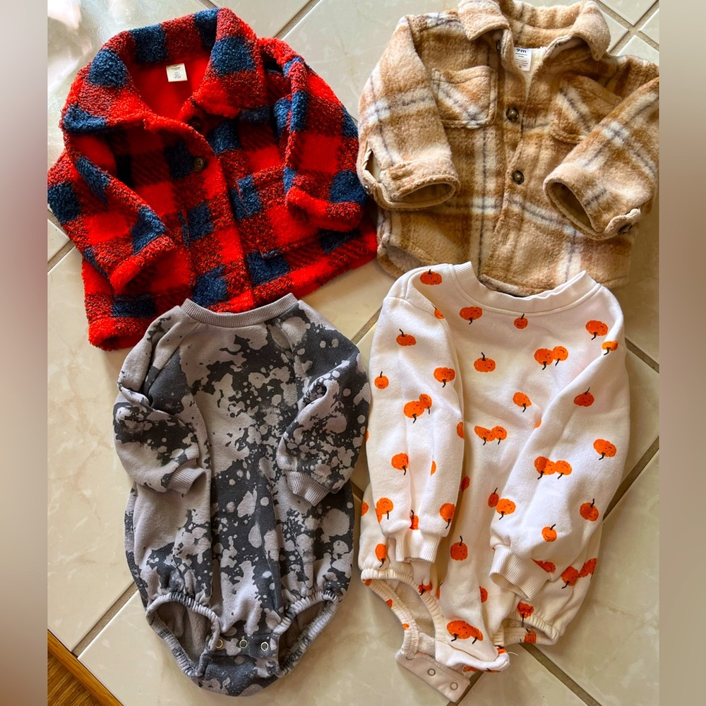 Assortment of Fall Jackets/Tops